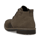 
Khakigrüne Rieker Herren Schnürschuhe 33206-26 mit Schnürung sowie einer Profilsohle. Schuh von hinten