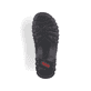 Schwarze Rieker Herren Trekkingsandalen 25053-00 mit einem Klettverschluss. Schuh Laufsohle.