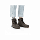Bottes à lacets Rieker grises pour homme 32312-42 en cuir suédé. Chaussure au pied.