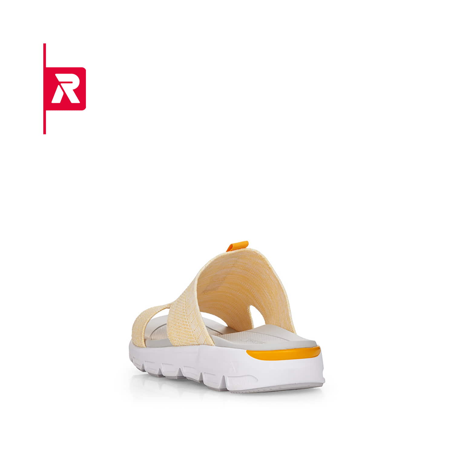 Rieker Femme W3350 Claquettes, Beige, 36 EU