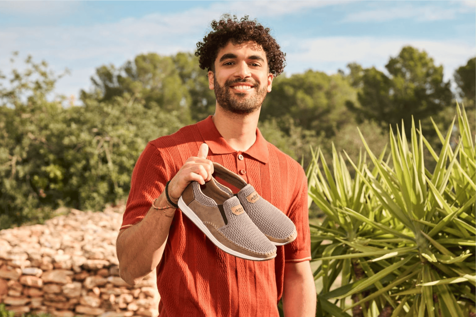 Slipper 11954-64 für Herren im Natural Style.