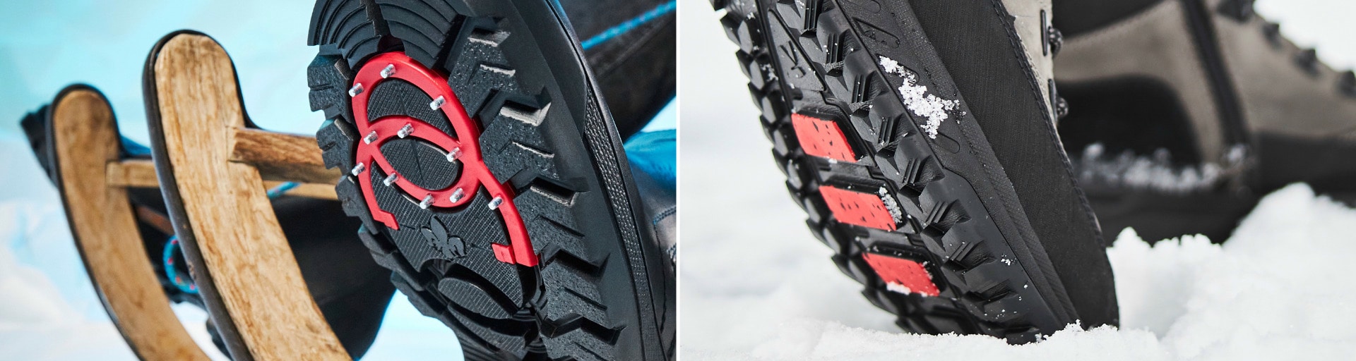 Detail Sohle Flip Grip und Fiber Grip von Rieker