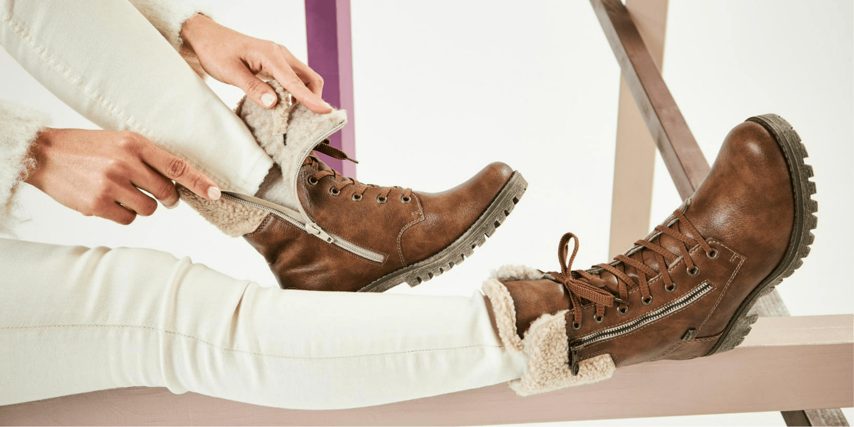Wintershoes with Rieker Merino Wool