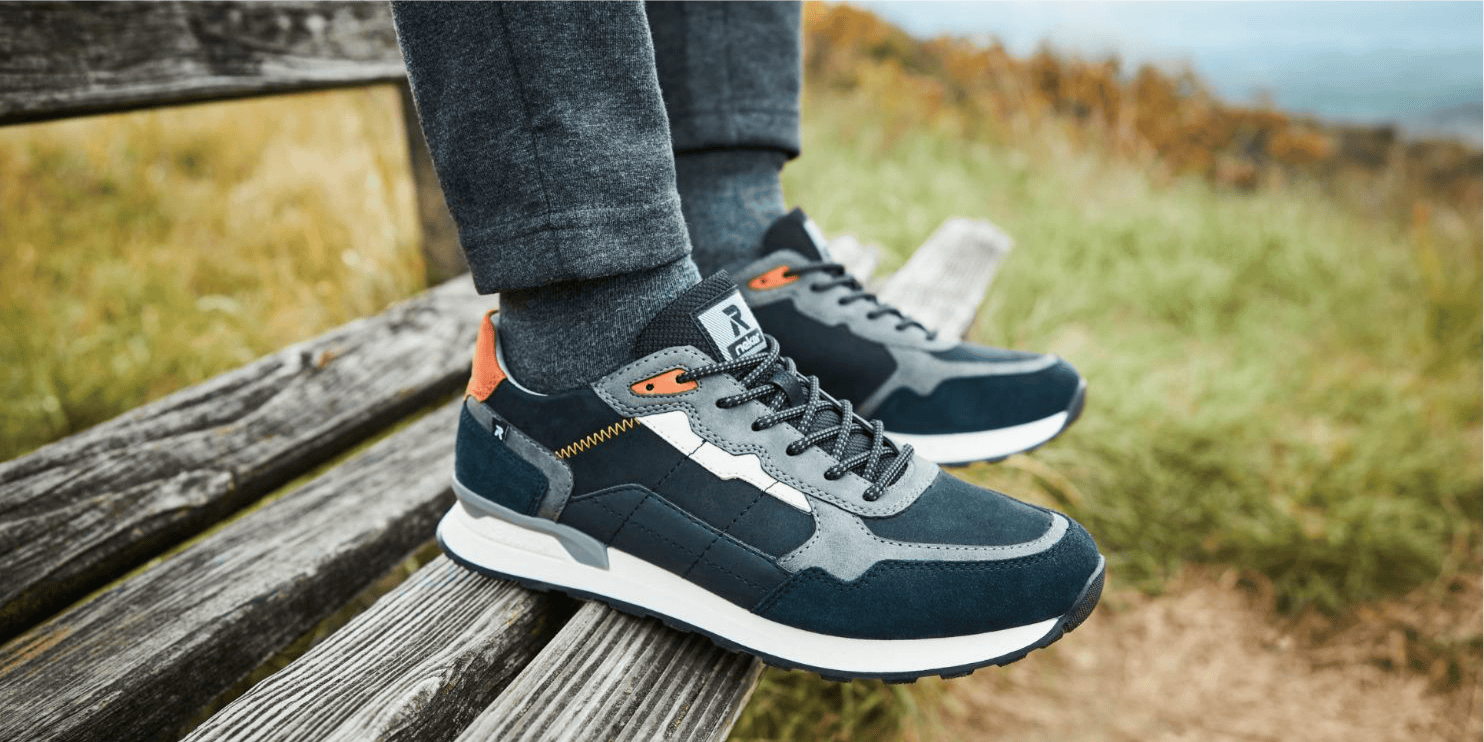 Sneaker with Rieker Nanowater Protect
