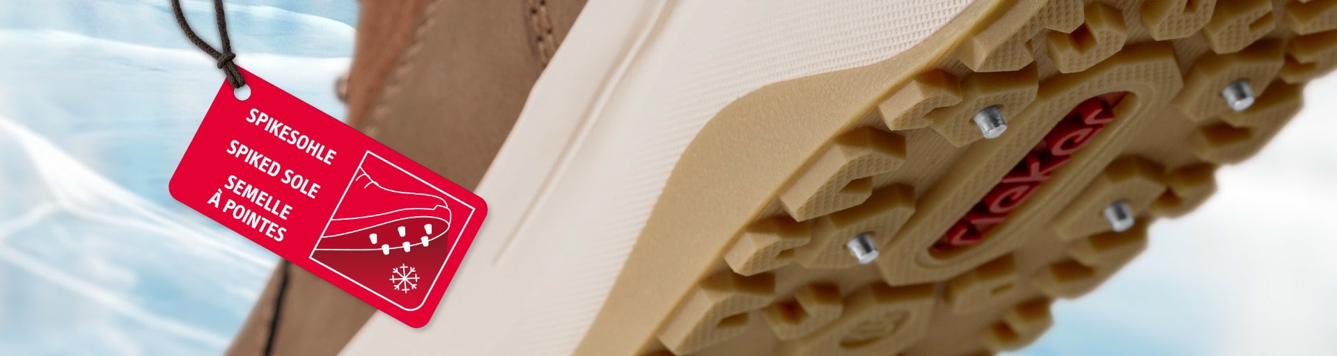 Rieker Spiked Sole