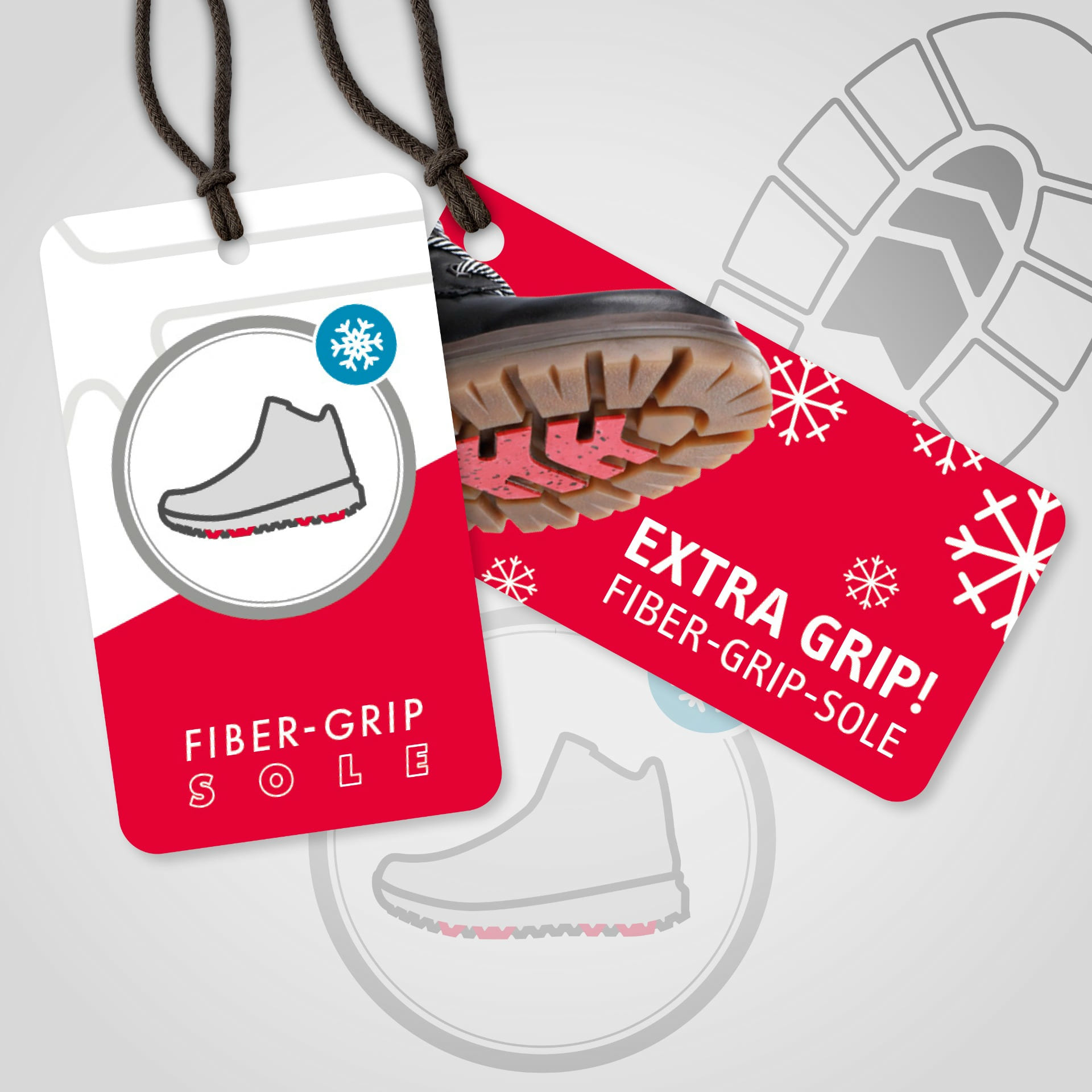 Icône de la fonctionnalité « chaussures antiderapantes » de Rieker.