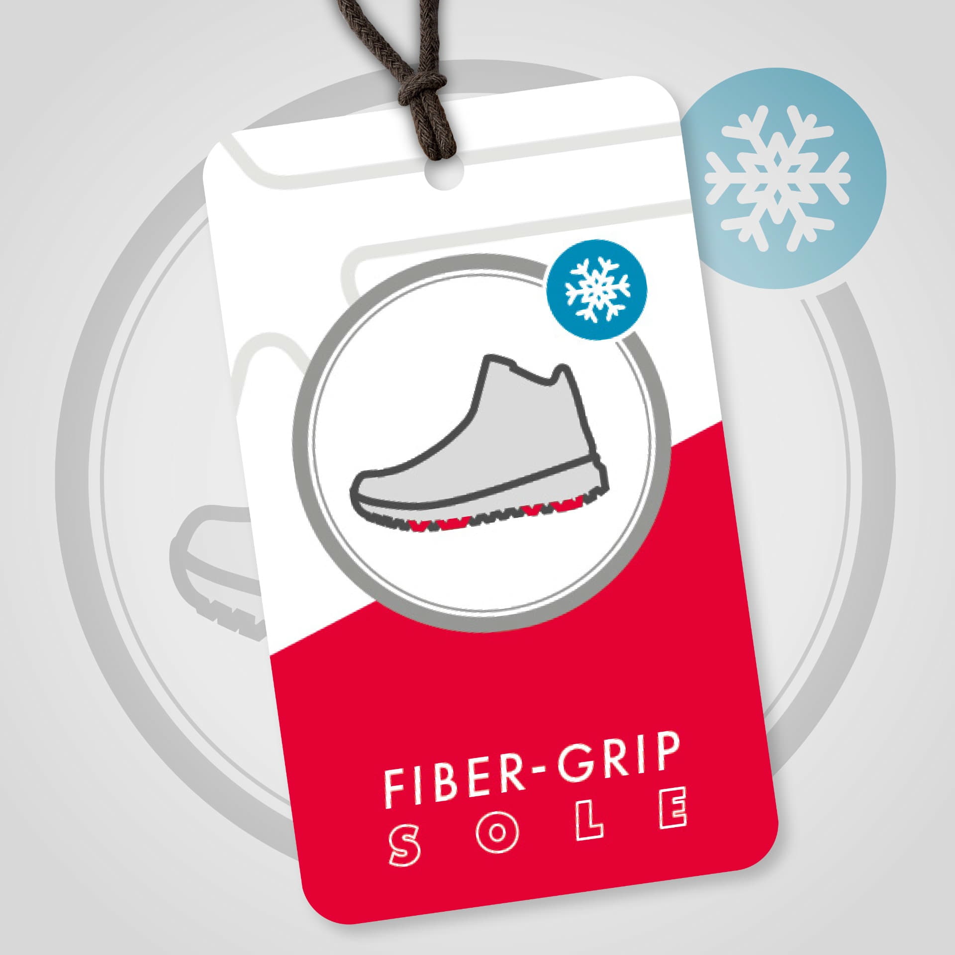 Rieker FiberGrip Hangtag